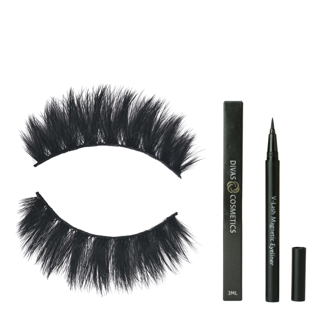 5D Faux Mink Magnetic Eyelash - Bossy Kit