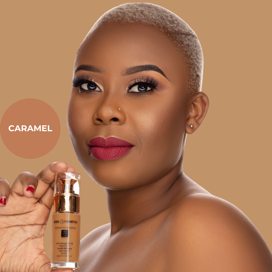 Full Coverage Foundation SPF 15 - Caramel