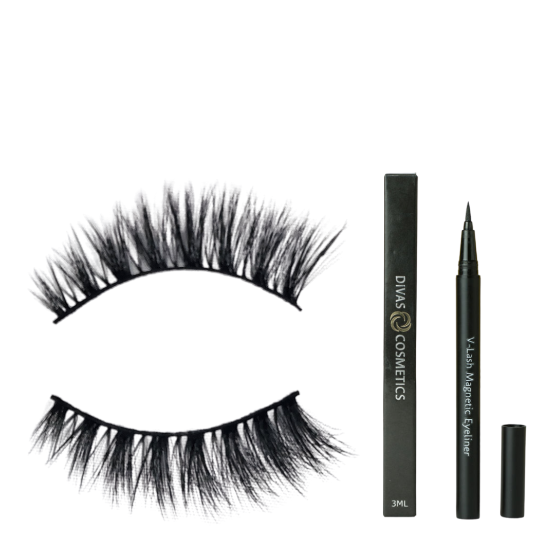 5D Faux Mink Magnetic Eyelash Kit - Classy